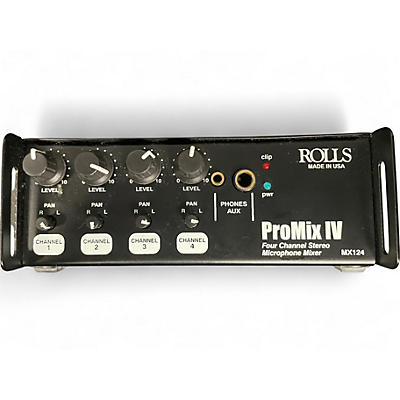 Used Rolls ProMix IV Unpowered Mixer