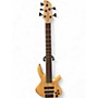 Used Roscoe CENTURY V Natural Electric Bass Guitar Natural