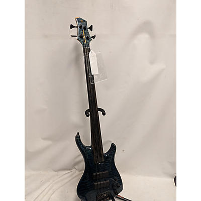 Roscoe Used Roscoe Century Standard Blue Burst Electric Bass Guitar