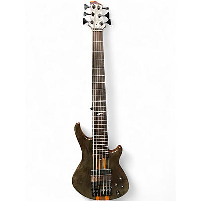 Used Roscoe Custom Natural Electric Bass Guitar