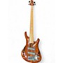 Used Roscoe LG 3005 Brown Electric Bass Guitar Brown