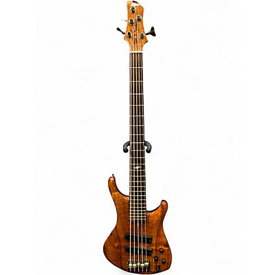 Used Roscoe LG 3005 Natural Electric Bass Guitar