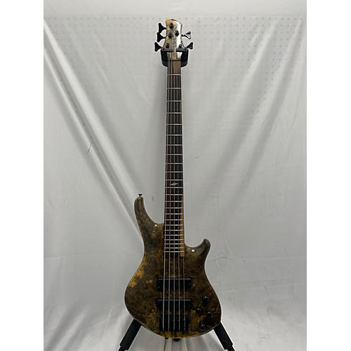 Roscoe Used Roscoe Skb 3005 Burl Electric Bass Guitar burl