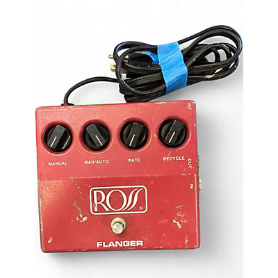 Used Ross FLANGER Effect Pedal