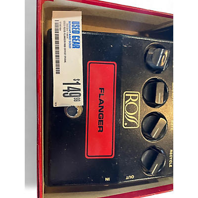 Used Ross Flanger R60 Effect Pedal