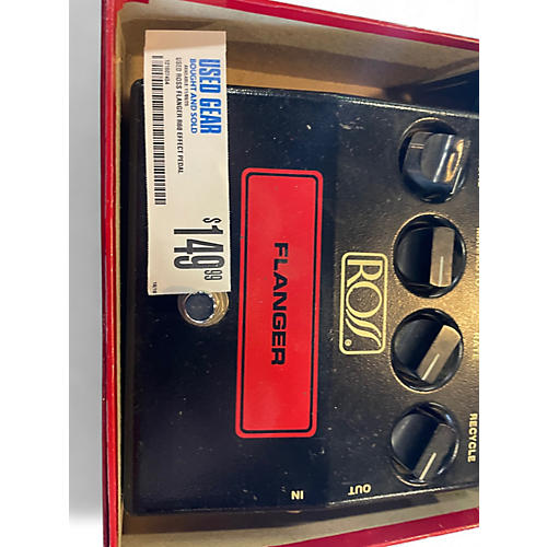 Used Ross Flanger R60 Effect Pedal