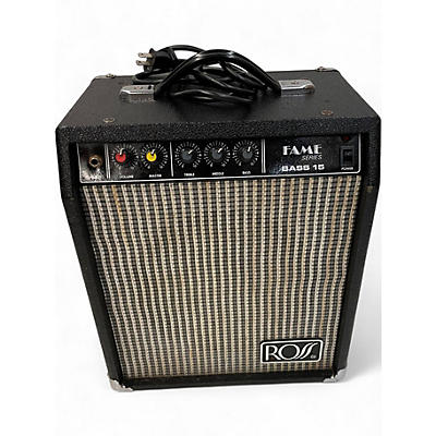 Used Ross fame series bass 15 Bass Combo Amp