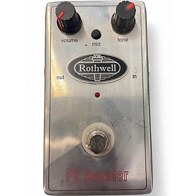 Used Rothwell F1 BOOSTER Effect Pedal