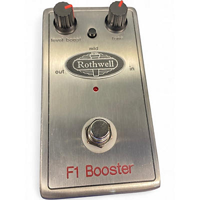 Used Rothwell F1 BOOSTER Effect Pedal