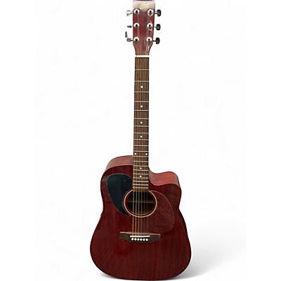 Used Rouge RQADEQ-M Natural Acoustic Guitar