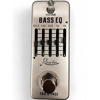 Rowin Used Rowin BASS EQ Bass Effect Pedal