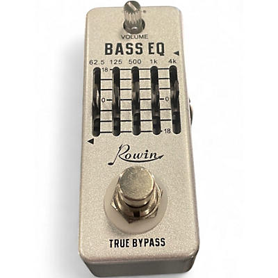 Used Rowin BASS EQ Bass Effect Pedal