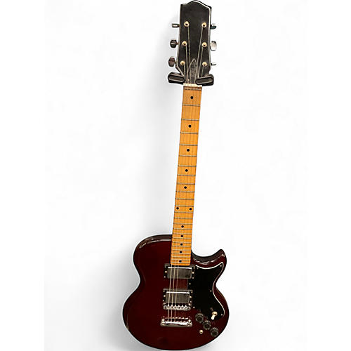 Used Rowland LP77 Wine Red Solid Body Electric Guitar Wine Red