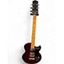Used Rowland LP77 Wine Red Solid Body Electric Guitar Wine Red