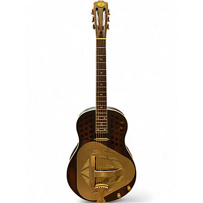 Used Royall Trifonium Natural Resonator Guitar