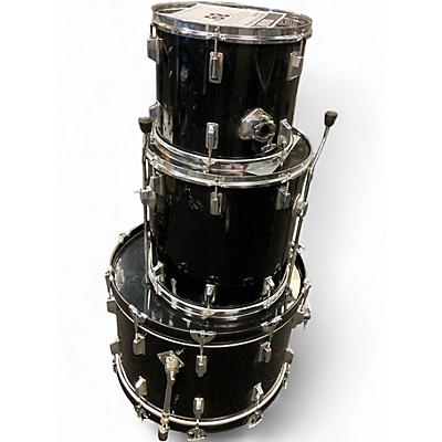 Used Royce 3 Piece D605 Black Drum Kit