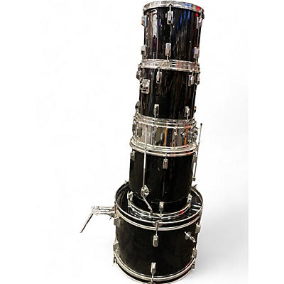 Used Royce 5 Piece SHELL PACK Black Drum Kit