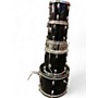 Used Royce 5 Piece SHELL PACK Black Drum Kit Black