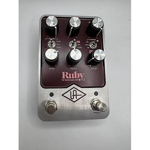 Ruby Used Ruby Top Boost Amplifier '63 Effect Pedal