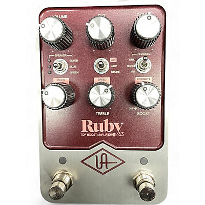 Ruby Used Ruby Top Boost Amplifier '63 Effect Pedal