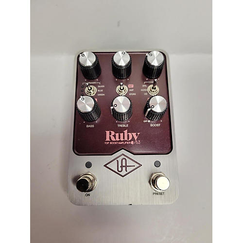 Ruby Used Ruby Top Boost Amplifier 63 Effect Pedal