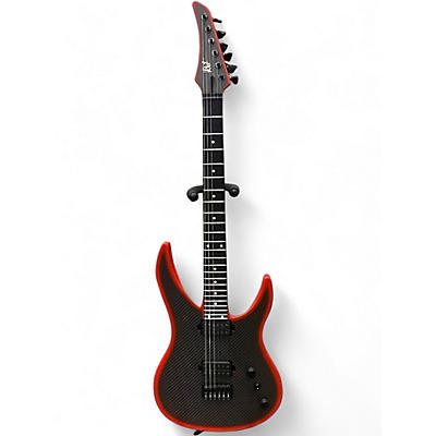 Used Ruf SCHRODINGER Red to Black Fade Solid Body Electric Guitar