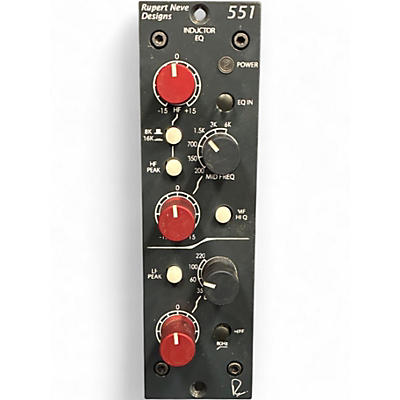 Used Rupert Neve Designs 551 Inductor EQ Rack Equipment