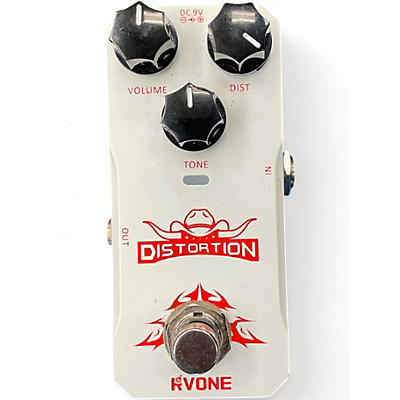Used Rvone DISTORTION Effect Pedal