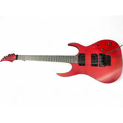 Used S By Solar SB4.6FRFBR Red Solid Body Electric Guitar