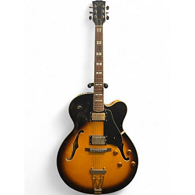 Used S101 Guitars Archtop 2 Color Sunburst Hollow Body Electric Guitar