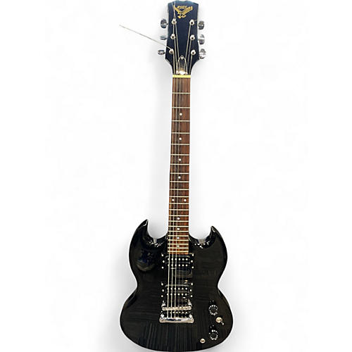 Used S101 Guitars SG Style Black Solid Body Electric Guitar Black