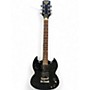 Used S101 Guitars SG Style Black Solid Body Electric Guitar Black