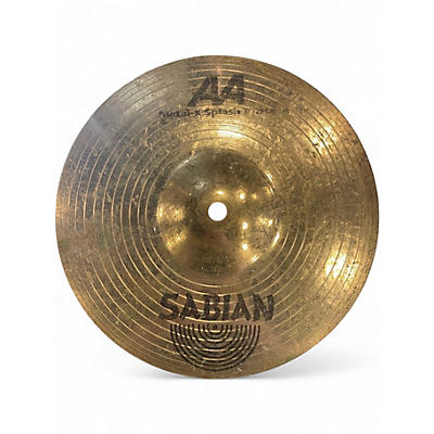 Used SABIAN 10in AA Metal X Splash Cymbal