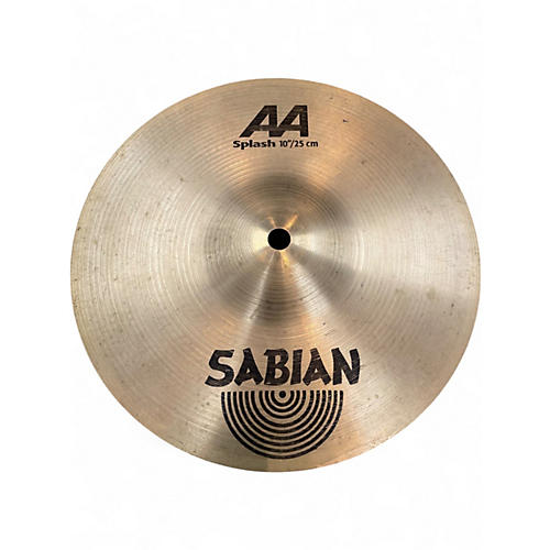 Used SABIAN 10in AA Series Splash Cymbal 28