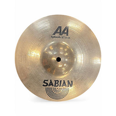 Used SABIAN 10in AA Splash Cymbal