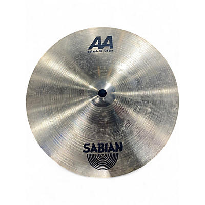 Used SABIAN 10in AA Splash Cymbal