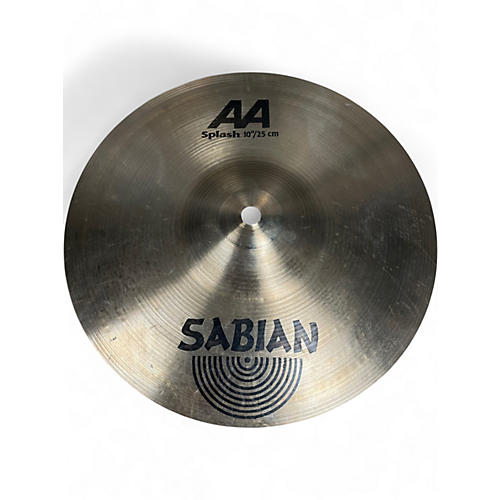 Used SABIAN 10in AA Splash Cymbal 28