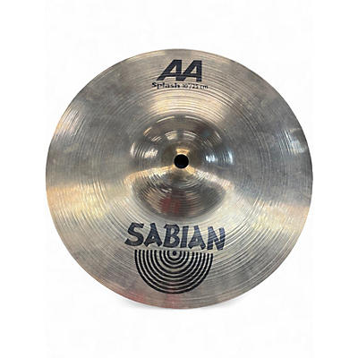 Used SABIAN 10in AA Splash Cymbal