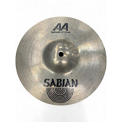 Used SABIAN 10in AA Splash Cymbal