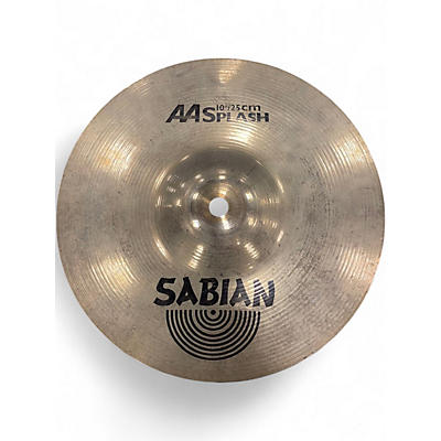 Used SABIAN 10in AA Splash Cymbal