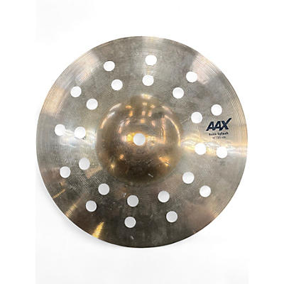 Used SABIAN 10in AAX Aero Splash Cymbal