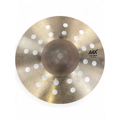 Used SABIAN 10in AAX Aero Splash Cymbal