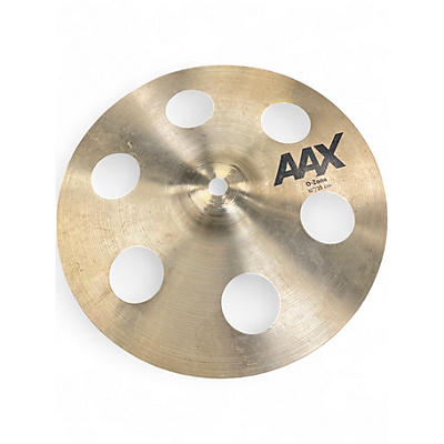 Used SABIAN 10in AAX O-ZONE Cymbal