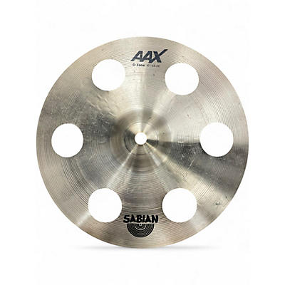 Used SABIAN 10in AAX O-Zone Splash Cymbal