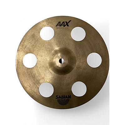 Used SABIAN 10in AAX Ozone Splash Cymbal