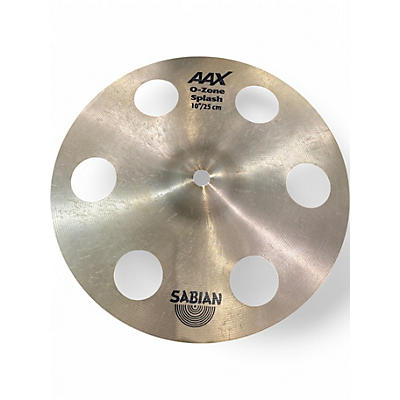 Used SABIAN 10in AAX Ozone Splash Cymbal