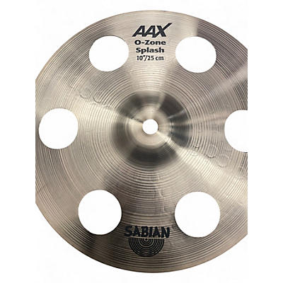 Used SABIAN 10in AAX Ozone Splash Cymbal