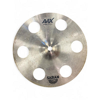 Used SABIAN 10in AAX Ozone Splash Cymbal