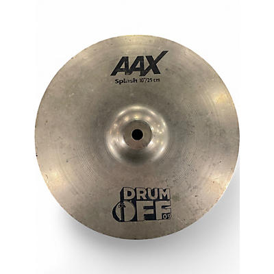 Used SABIAN 10in AAX SPLASH Cymbal