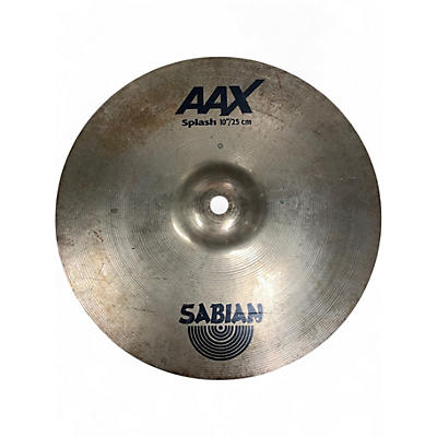 Used SABIAN 10in AAX SPLASH Cymbal